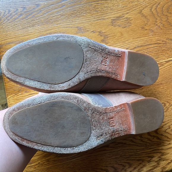 Frye Teri Gore Leather Mules Sz 8 - Picture 5 of 6